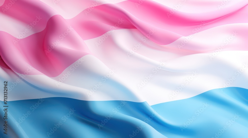 Transgender Flag Wave Background - obrazy, fototapety, plakaty 