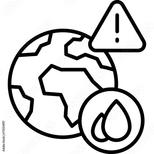 Water Shortage Icon