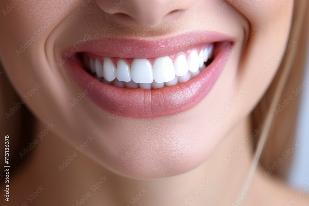 Perfect Smile with White Teeth Perfect Smile with White Teeth