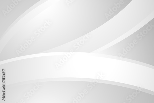 Abstract white and gray curve background. texture white pattern. vector illustration