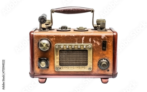 Field Radio Unit on Transparent background