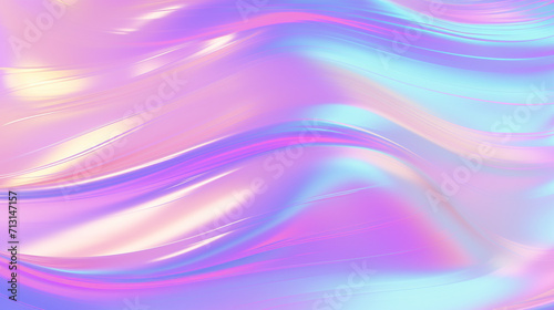 Holographic neon background  iridescent colors 