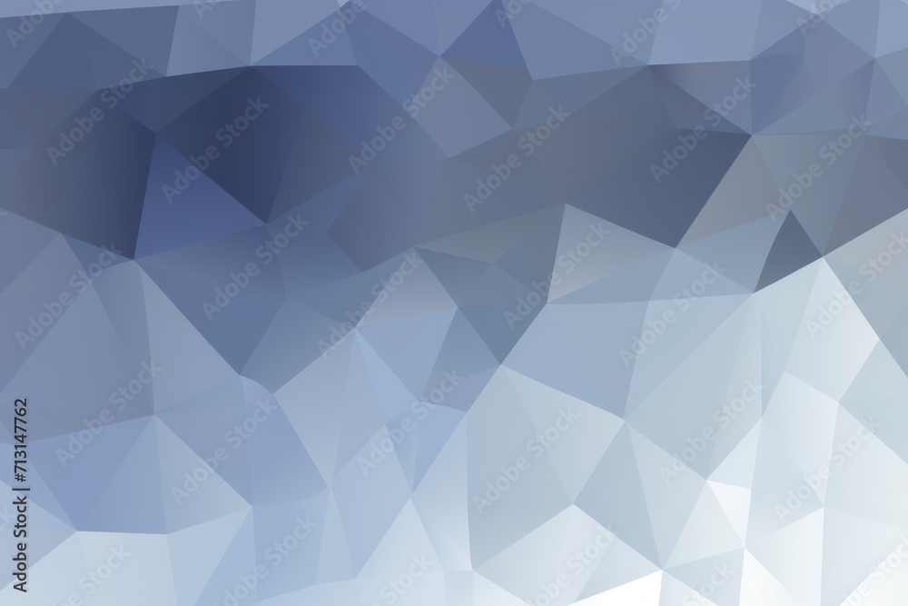 An elegant abstract background with a soothing blend of blue shades forming a geometric triangular pattern. The gradient smoothly transitions from dark to light blue, creating a calming and modern