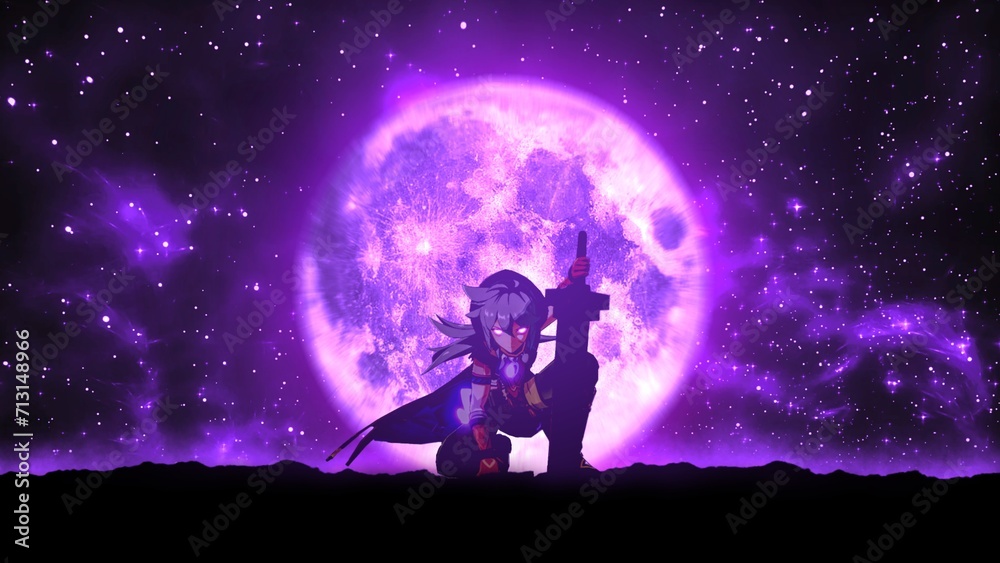 Anime character from the game, wolf, anime wallpaper, pc wallpaper Anime character from the game, wolf, anime wallpaper, pc wallpaper