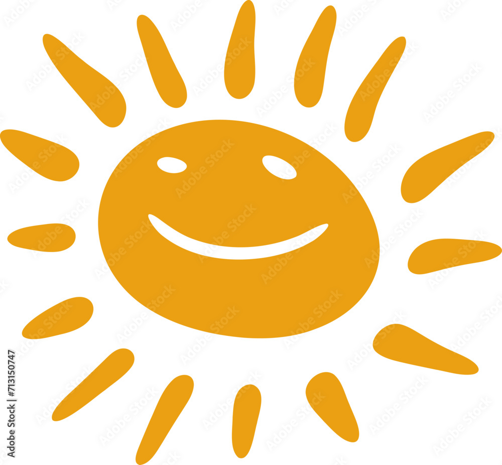 Sun silhouette icon illustration. Sun sign design element. Sun silhouette icon illustration. Sun sign design element.