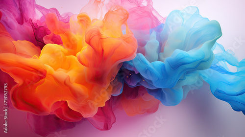 Fuse creativity and chaos with the Melty Mashup abstract background theme, a visually exciting blend of fluid and dynamic elements Ai Generative