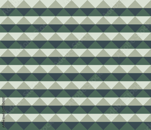 Green and dung two-color triangle pattern background, Background of geometric shapes. light green and grey color triangle pattern background Colorful mosaic pattern. Triangle pattern printable papers