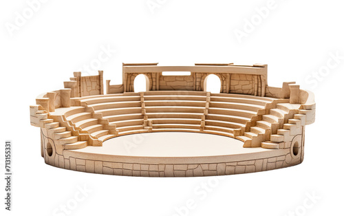 Tiny Amphitheater on Transparent background