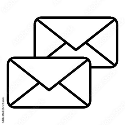 envelope line icon