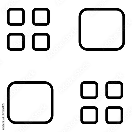 grid line icon