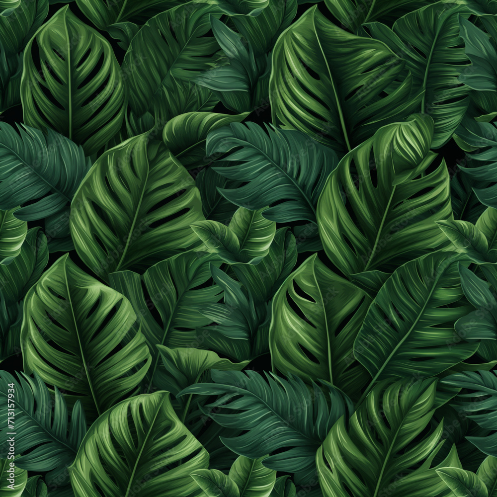 background of leaves ai generative background of leaves ai generative