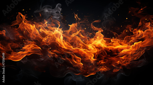 Flame Waves: Rhythmic Motion of Fire