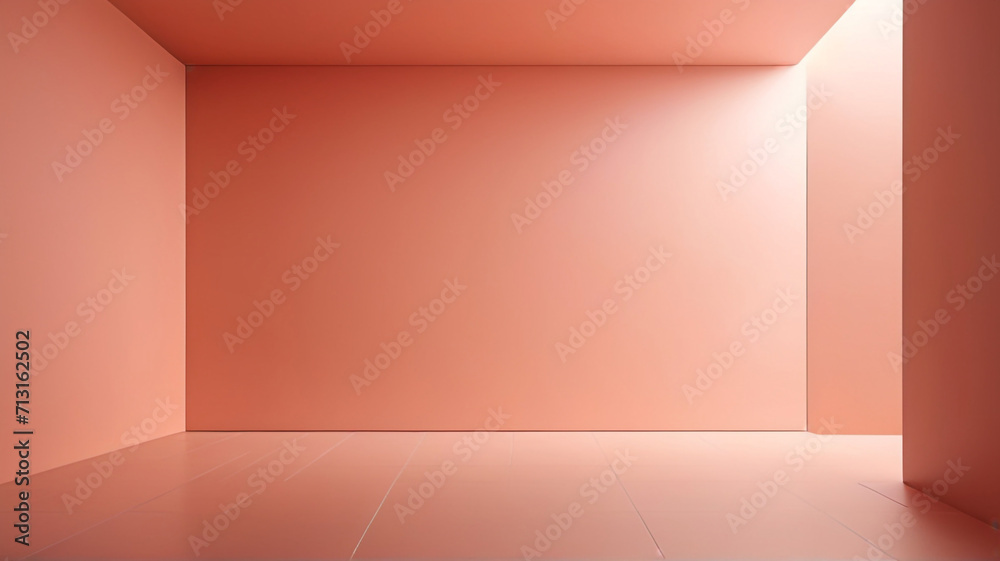 empty room with pale pink wall empty room with pale pink wall