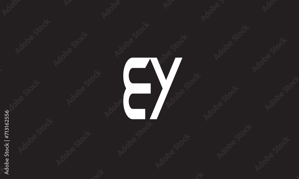 BY, YB, Y , B Abstract Letters Logo Monogram BY, YB, Y , B Abstract Letters Logo Monogram