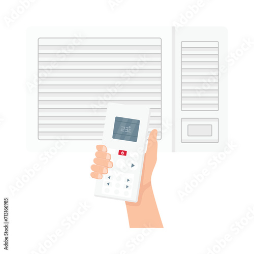 air conditioner illustration