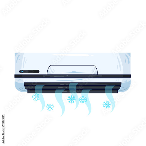 Illustration of air conditioner