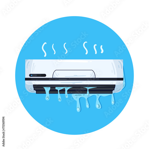 Illustration of air conditioner
