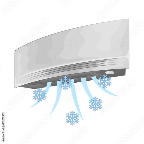 Illustration of air conditioner