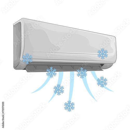 Illustration of air conditioner