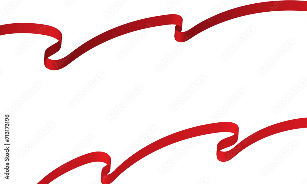red ribbon decoration with transparent background red ribbon decoration with transparent background