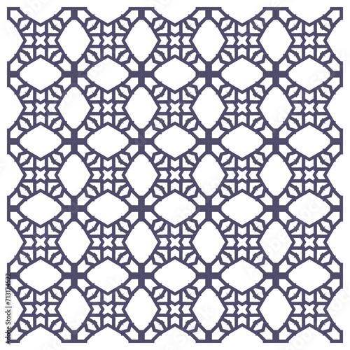 Seamless ornamental elegant geometric patterns. Textile ornament