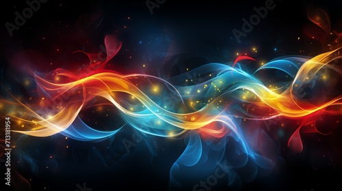 colorful abstract energy  inspiring background for digital artwork