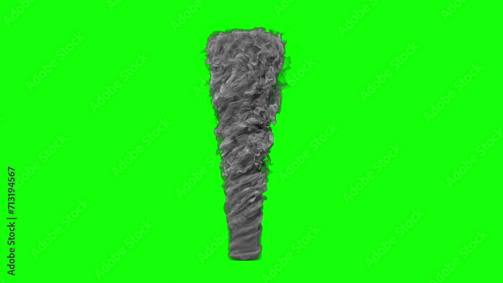 Tornado Storm Hurricane. 3D generated animation fx. Has a green screen for easy compositing.
Tornado Storm Hurricane. 3D generated animation fx. Has a green screen for easy compositing.