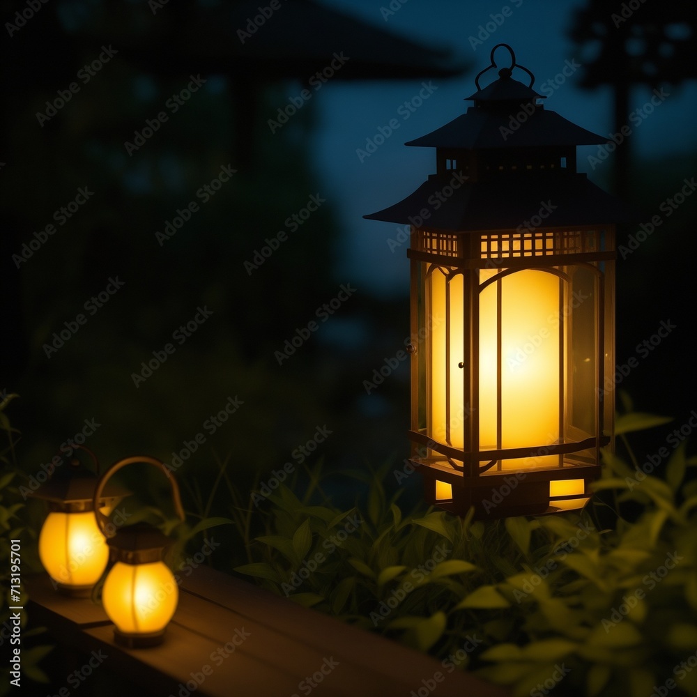 lamp, lantern, evening, nighttime, glow, illumination, darkness, ambient light, nightfall, atmospheric, decorative, hanging light, soft glow, dusk, lantern light, outdoor, cozy, tranquility, outdoor l