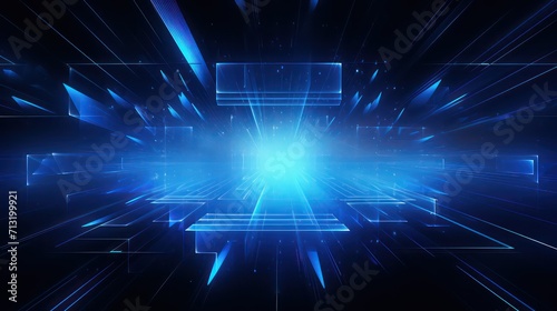 abstract blue background