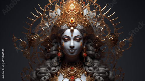 The Sacred Goddess Lakshmi in Hinduism photo