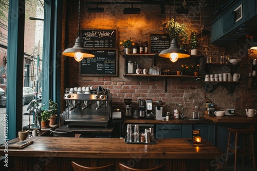 Coffee shop decor © DK_2020