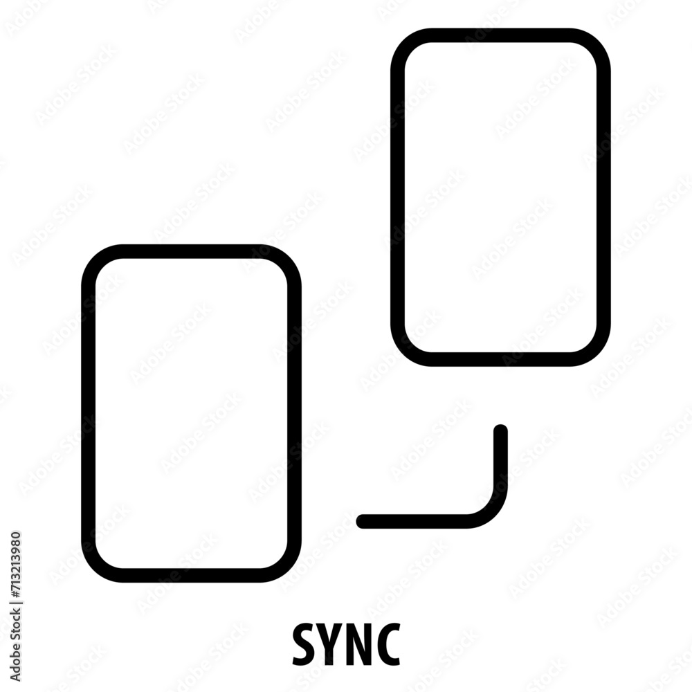 Sync, icon, Sync, Synchronize, Synchronization, Update, Harmony, Coordination, Integration, Sync Icon, Syncing