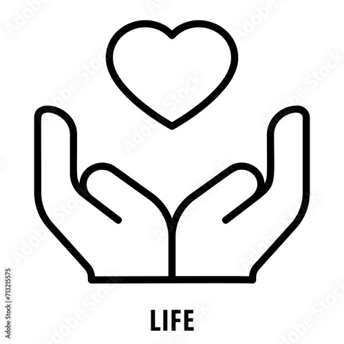 Life, icon, Life, Vitality, Existence, Being, Life Icon, Living, Lifespan, Animated, Life Force, Life Symbol