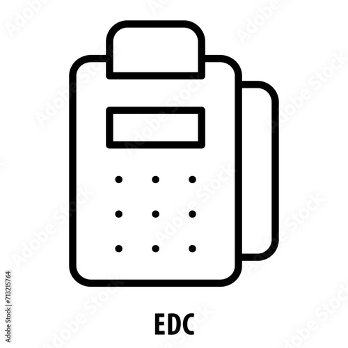EDC, icon, EDC, Everyday Carry, Essential Items, EDC Gear, Everyday Essentials, EDC Icon, Daily Essentials, Pocket Gear, EDC Tools