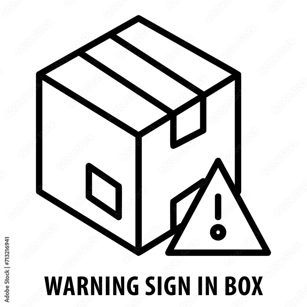 Warning Sign in Box, icon, Warning Sign in Box, Caution Sign, Warning Box, Warning Sign Icon, Alert Symbol, Attention Box, Hazardous Warning, Warning Label Warning Sign in Box, icon, Warning Sign in Box, Caution Sign, Warning Box, Warning Sign Icon, Alert Symbol, Attention Box, Hazardous Warning, Warning Label