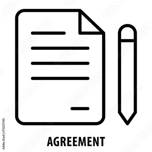 Agreement, icon, Agreement, Contract, Pact, Agreement Icon, Deal, Understanding, Mutual Agreement, Contract Signing