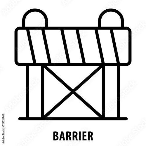 Barrier, icon, Barrier, Obstacle, Barrier Icon, Hurdle, Blockade, Impediment, Difficulty, Challenge, Barrier Symbol