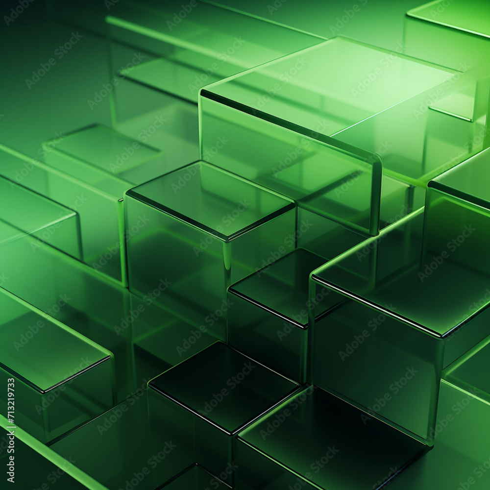 Obraz premium abstract 3d background create with Generative Ai