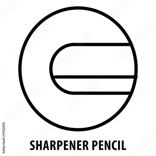 Sharpener pencil, icon, Sharpener Pencil, Pencil Sharpener, Sharpener Pencil Icon, Pencil, Sharpening, Tool, Sharpener Symbol
