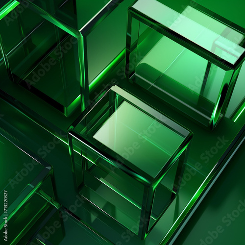 abstract 3d background create with Generative Ai