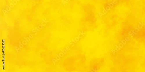 Yellow grunge wall. Orange concrete wall image. bright and shinny yellow or orange watercolor shades grunge background with space,Panorama View Picture,