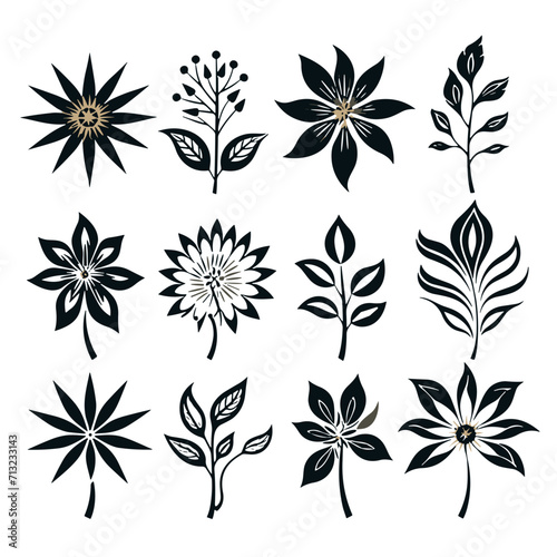 flower vector, flower silhouette, flower svg, flower png, herb png, herb silhouette, flower, pattern, vector, floral, seamless, illustration, design, flowers, set, spring, art, nature, wallpaper, deco