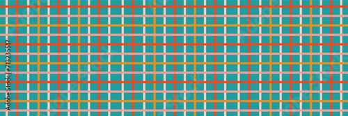 Groovy checkered seamless pattern, vintage aesthetic backgrounds, psychedelic checkerboard texture. Funky hippie fashion textile print, retro background with grid tile vector pattern green color