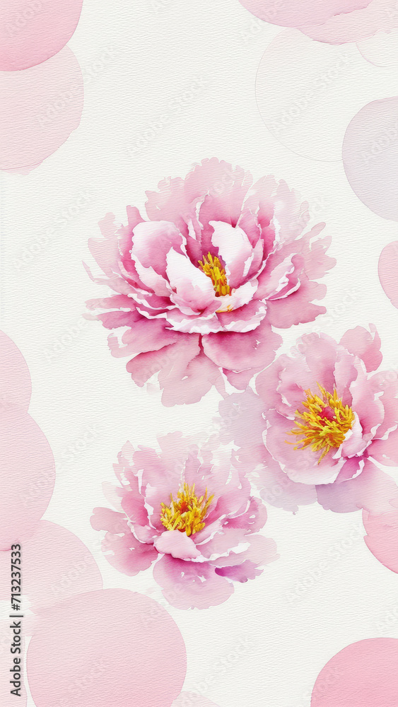 bouquet of pink flowers