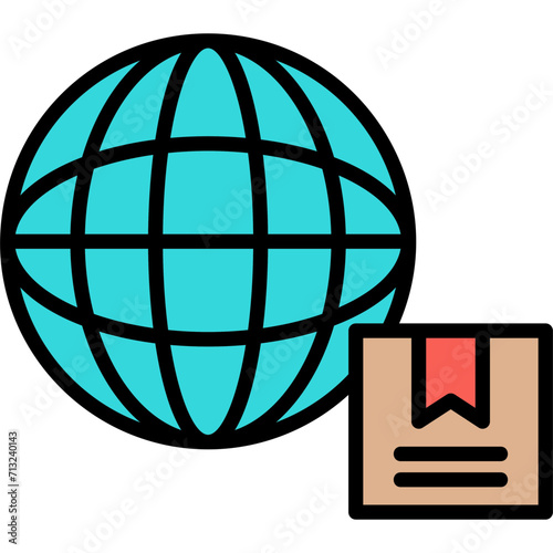 Global Delivery Icon