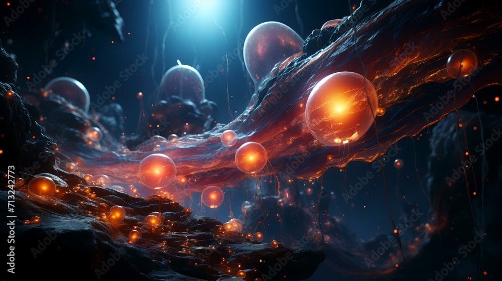 Illustration of a Bacteria - Generative AI, 8K
Illustration of a Bacteria - Generative AI, 8K
