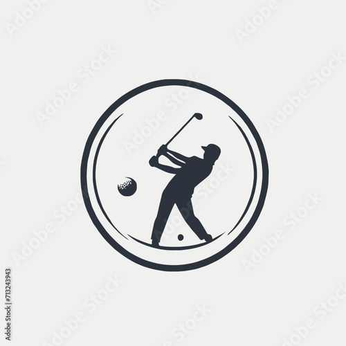 Golf Logo Design EPS Format Very Cool