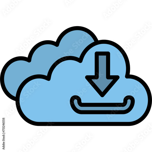 Downloading Icon