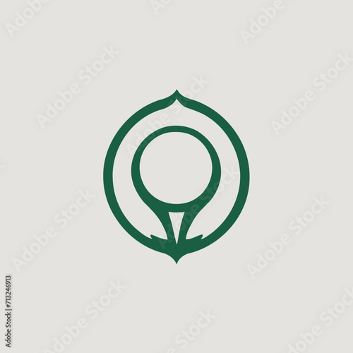 Golf Logo Design EPS Format Very Cool