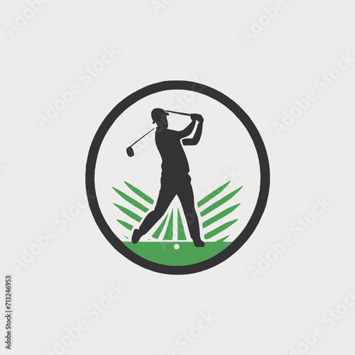 Golf Logo Design EPS Format Very Cool